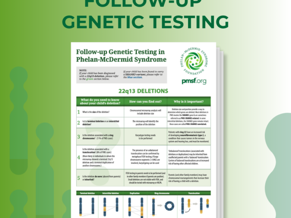 Follow-up Genetico per la Sindrome di Phelan-McDermid – Italian