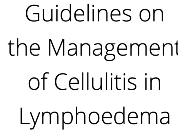 Guidelines on the Management of Cellulitis in Lymphedema