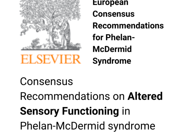 European Consensus Recommendations on Altered Sensory Functioning in Phelan-McDermid syndrome